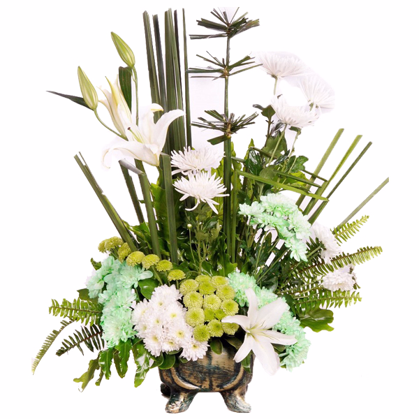 Flower Arrangement Elegant Wishes