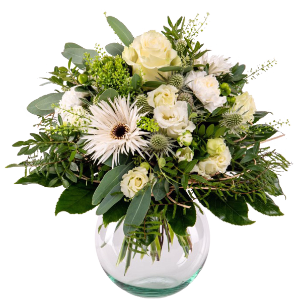 Flower Bouquet Weiße Sinfonie