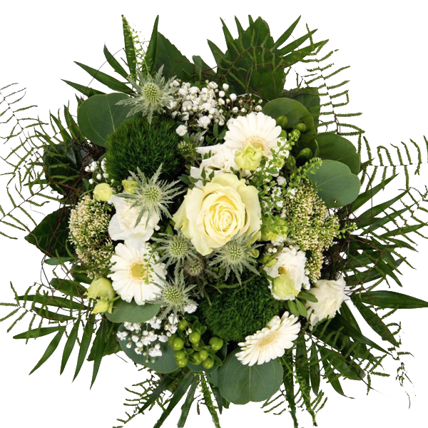 Flower Bouquet Weiße Sinfonie