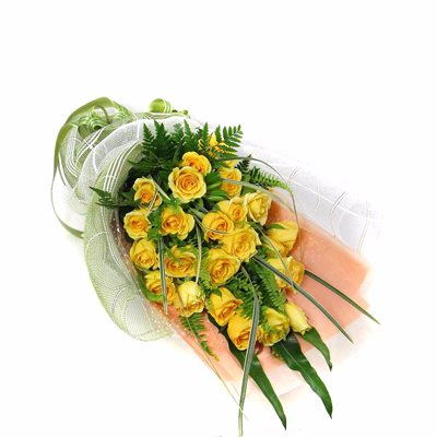 Bouquet of yellow roses