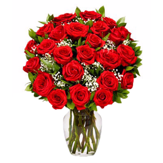 Long Stemmed Red Roses