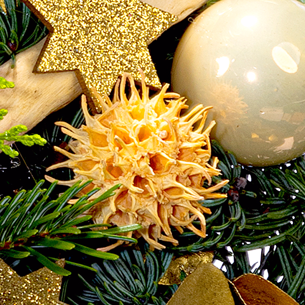 Winter Bouquet Sternschnuppe with vase & 3 Ferrero Giotto