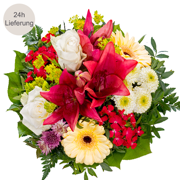 Flower Bouquet von Herzen