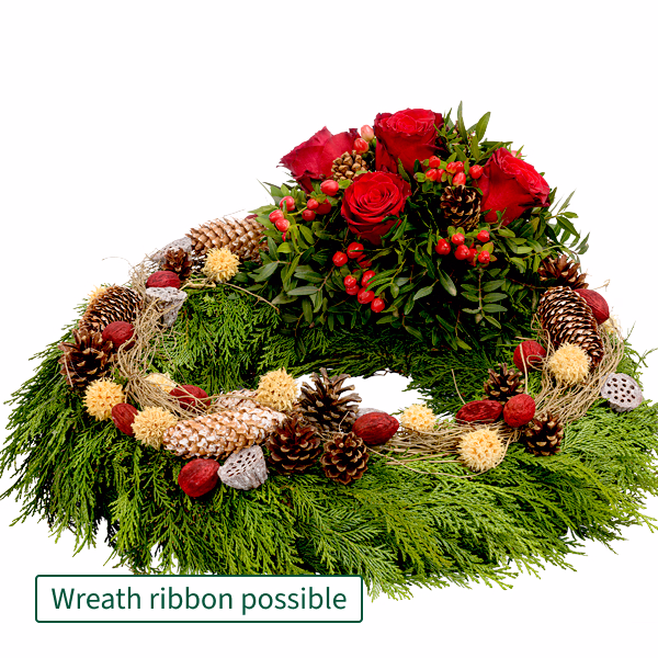 Sympathy Wreath Erinnerung