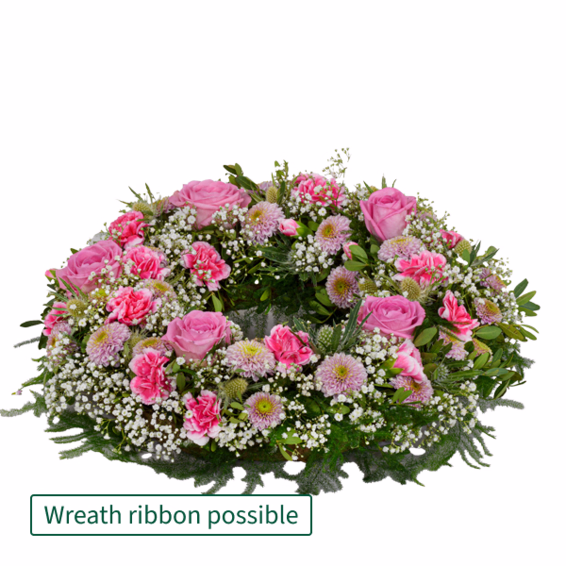 Sympathy Wreath from the heart