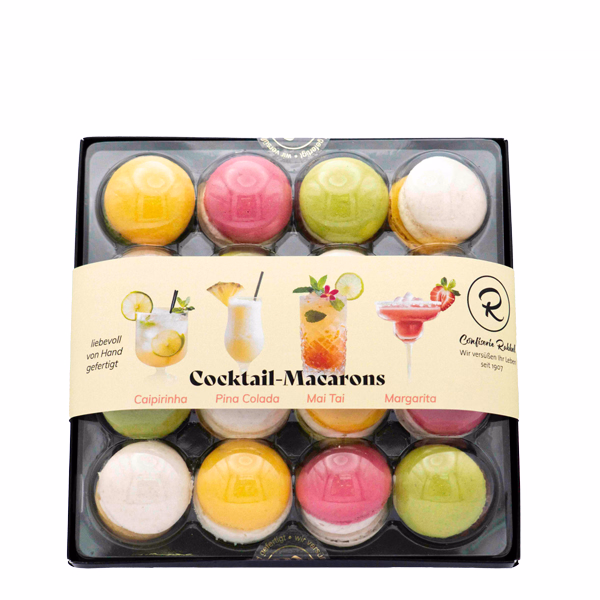 Präsentpackung „Cocktail Macarons“, 150 g