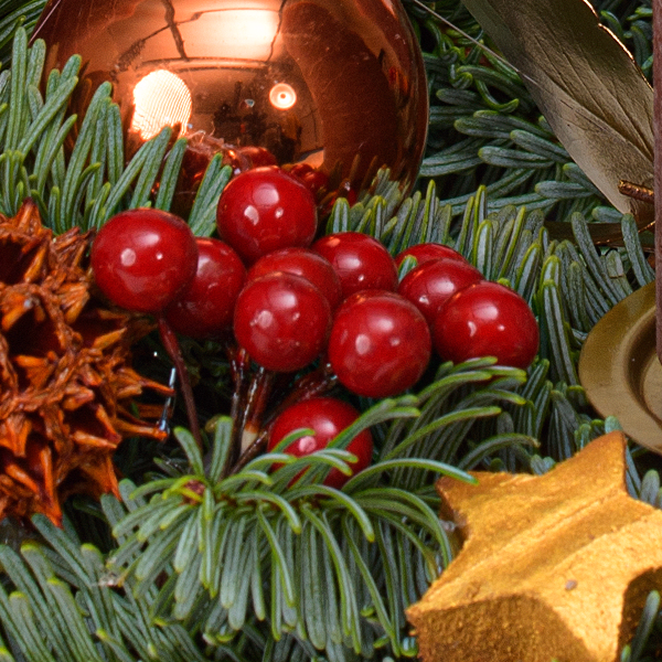 Wreath Classy (Ø 30 cm) with 3 Ferrero Giotto