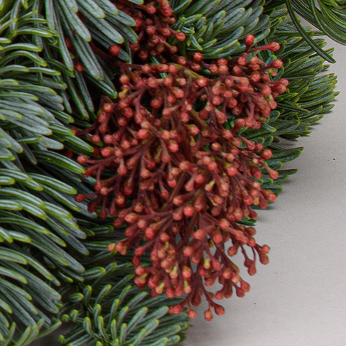 Adventskranz Nature Christmas (Ø 30 cm) mit Ferrero Giotto 3er