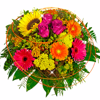 Flower Bouquet Blütengruß
