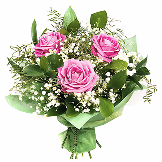 Bouquet of pink roses
