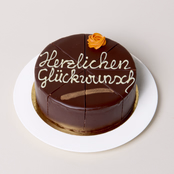 Sacher Cake „Herzlichen Glückwunsch“
