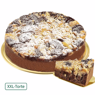 Große Konditorei-Birnentorte