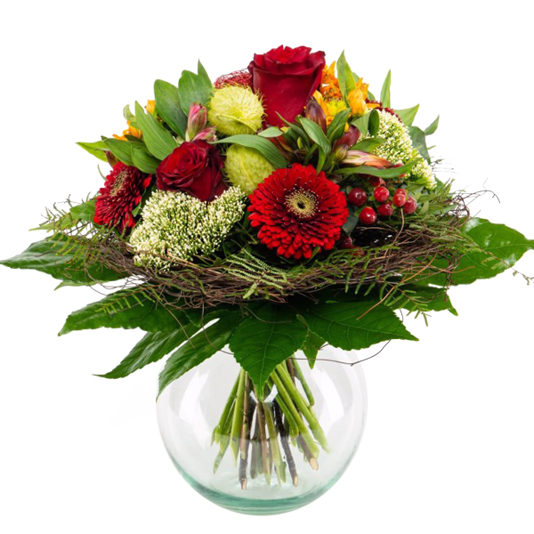 Flower Bouquet Mit Liebe