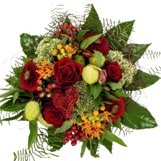 Flower Bouquet Mit Liebe