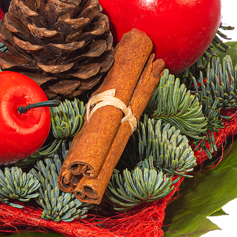 Flower Bouquet Nikolaus with vase & 3 Ferrero Giotto