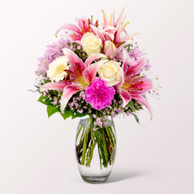 Blumenstrauß Glücksmoment