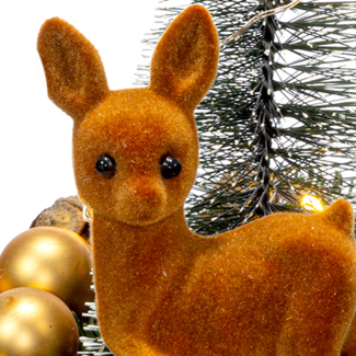 Winter Dream on Wood with X-Mas lights