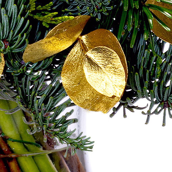 Winter Bouquet Sternschnuppe with vase & 3 Ferrero Giotto