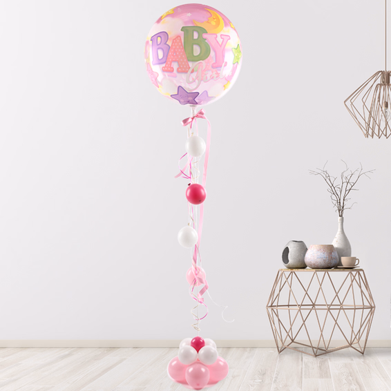 Riesenballon-Präsent Baby Girl (190 cm)