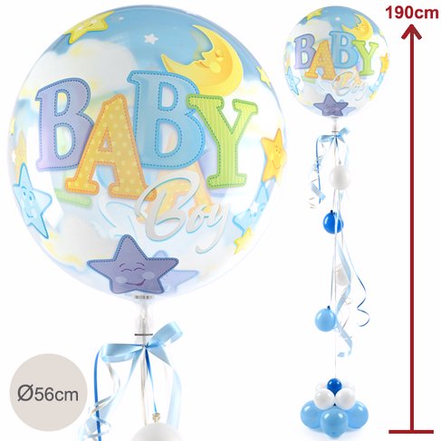 Giant-Balloon-Gift Baby Boy (190 cm)