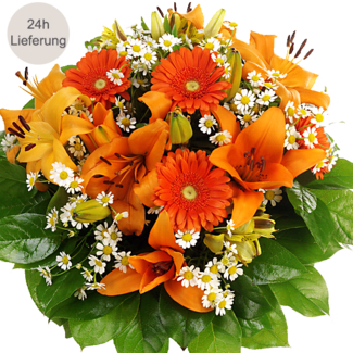 Blumenstrauß Orange