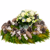 Sympathy Wreath Nie vergessen