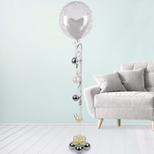 Double-Bubble-Giant-Balloon Hearts (190 cm)