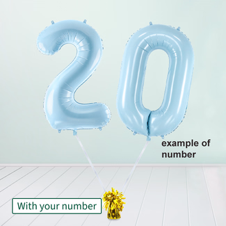 Helium Balloon Gift XXL Numbers
