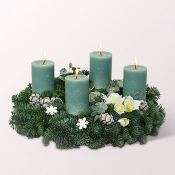 Adventskranz Fancy Christmas (Ø 35 cm) mit Ferrero Giotto 3er