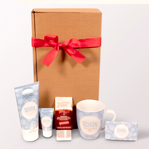 Geschenkbox „Schön, dass es dich gibt“