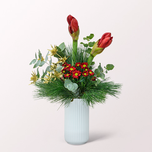 Flower Mix Zarter Gruß with 3 Ferrero Giotto