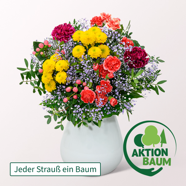 Blumenstrauß Blütenfreude & Baumpflanzung
