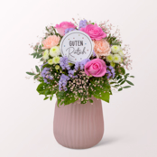 New Year's Bouquet „Guter Rutsch“ with vase & Rotkäppchen Sparkling Wine