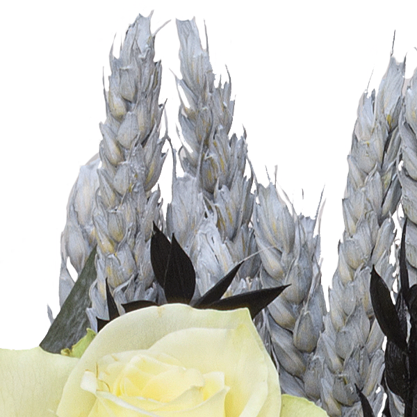 Trauerstrauß Tröstende Erinnerung mit Vase