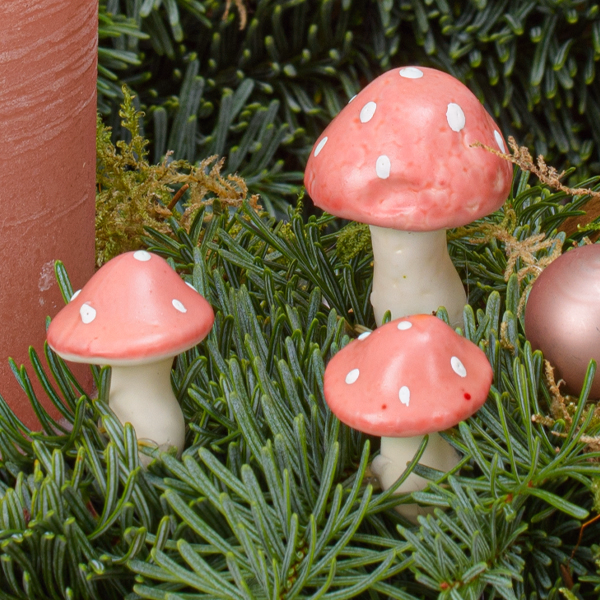 Adventskranz Wintergrüße (Ø 30 cm) mit Ferrero Giotto 3er