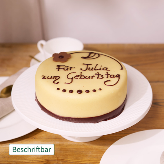 Dessert-Marzipantorte nach Lübecker Art, beschriftbar