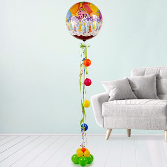 Giant-Balloon- Happy Birthday (190 cm)