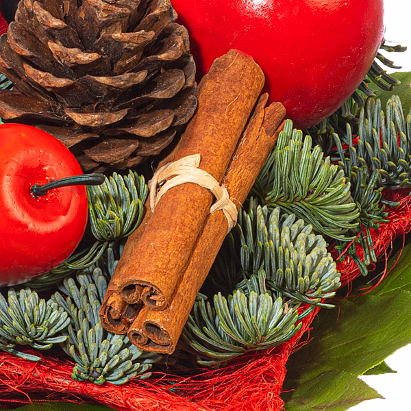 Blumenstrauß Nikolaus mit Vase & Ferrero Giotto 3er