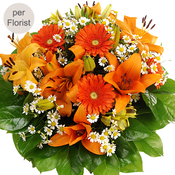 Blumenstrauß Orange