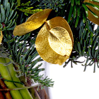 Winter Bouquet Sternschnuppe with vase & 3 Ferrero Giotto