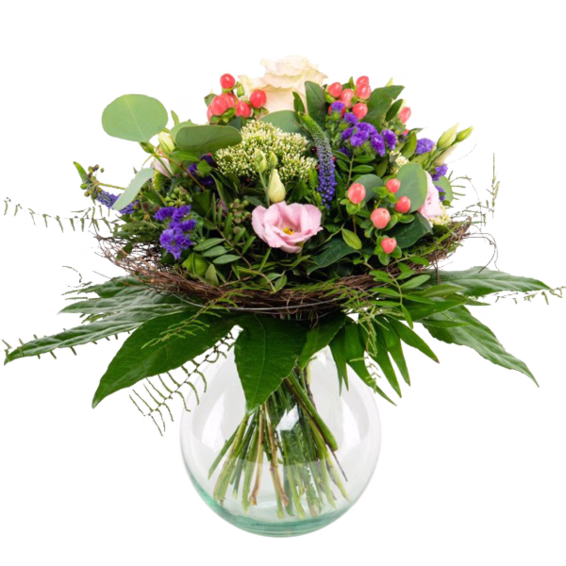 Flower Bouquet Rosa