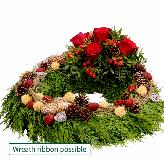 Sympathy Wreath Erinnerung