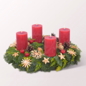 Adventskranz Scandinavian Dream (Ø 30 cm) mit Ferrero Giotto 3er