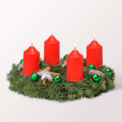 Wreath Winterlicht (Ø 30 cm) with 3 Ferrero Giotto