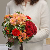 Blumenmix Winterflirt mit Ferrero Giotto 3er