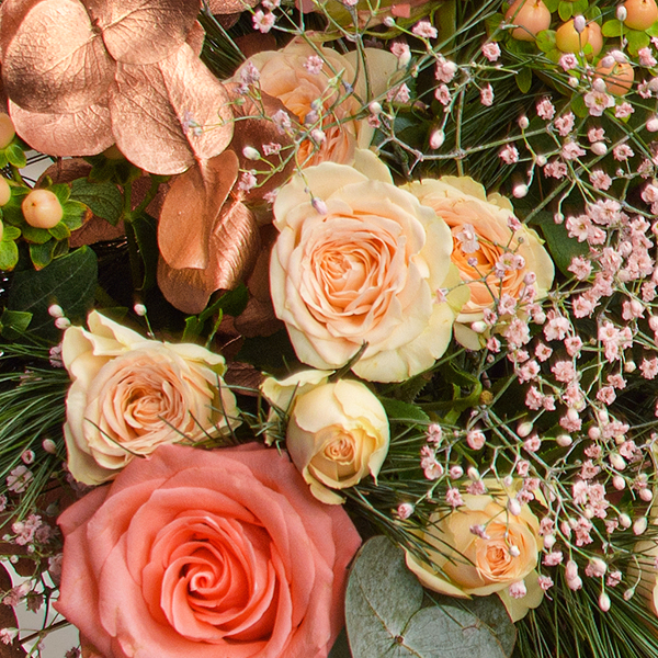 Flower Mix Warm Hug with 3 Ferrero Giotto