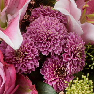 Blumenmix Lebensfreude mit Ferrero Giotto 3er