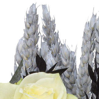 Trauerstrauß Tröstende Erinnerung mit Vase