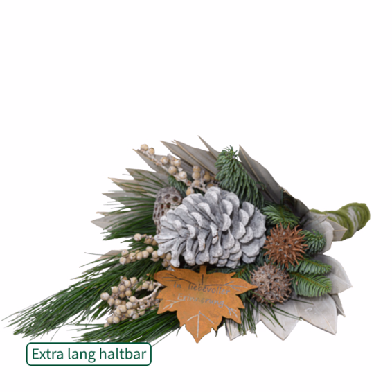 Liegestrauß „In liebevoller Erinnerung“