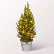 Weihnachtsbaum Weihnachtsfest mit LED-Beleuchtung & mit Ferrero Giotto 3er